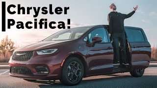 Plug-in Hybrid Power Makes the Minivan Better! Chrysler Pacifica Review