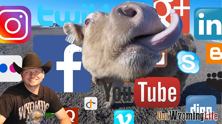 Social Media, The Ranch and Our Wyoming Life