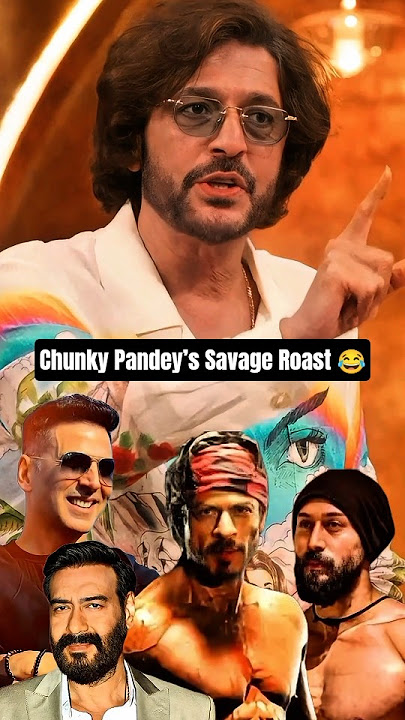 Chunky Pandey Roasts Whole Bollywood 🤯😂 @PrimeVideoIN #humor #bollywood #talkshow #savage