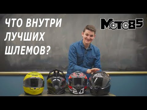 Что внутри у лучших мотошлемов 2021 года?