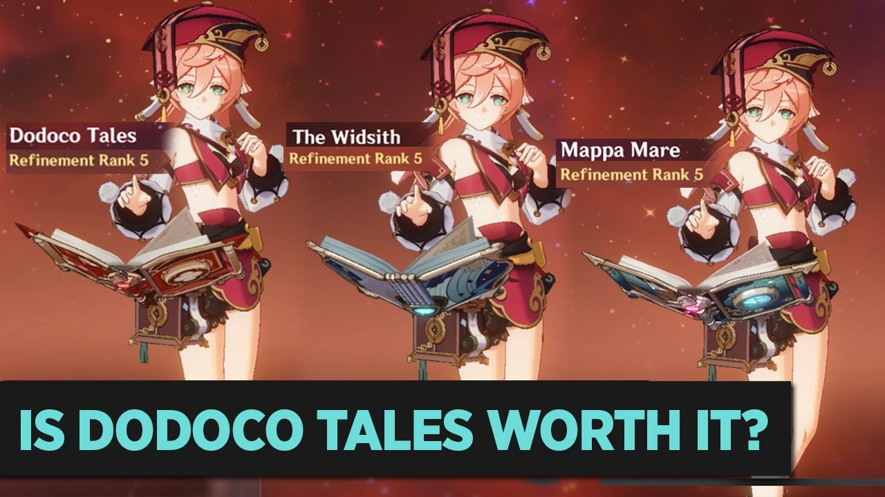 Dodoco Tales R5 Vs The Widsith R5 Vs Mappa Mare R5 On C1 Yanfei Genshin Impact Youtube Dodoco Tales R5 Vs The Widsith R5 Vs Mappa Mare R5 On C1 Yanfei Genshin Impact Youtube
