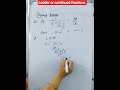 simplification of ladder fractions #maths #tricksandsolutions #competitionalert #education #viral