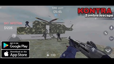 Kontra Multiplayer Fps - Zombie Escape Mode Gameplay