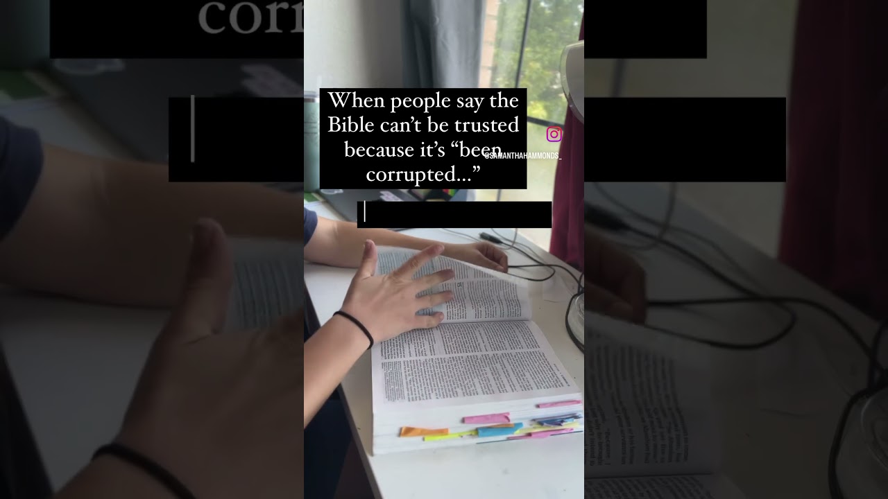 Research the thousands of manuscripts, the variances and textual criticism, I dare you.