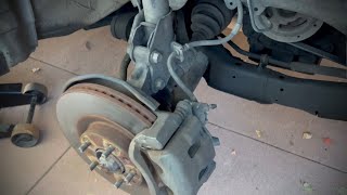 2007 Mazda CX-9 front brakes replacement easy and fast