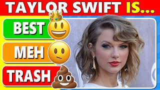 Tier List: Rank Singers from Best to Worst – Singer Quiz