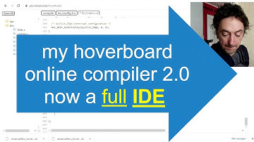 *NEW* now fully IDE for my hoverboard ONLINE compiler :-)