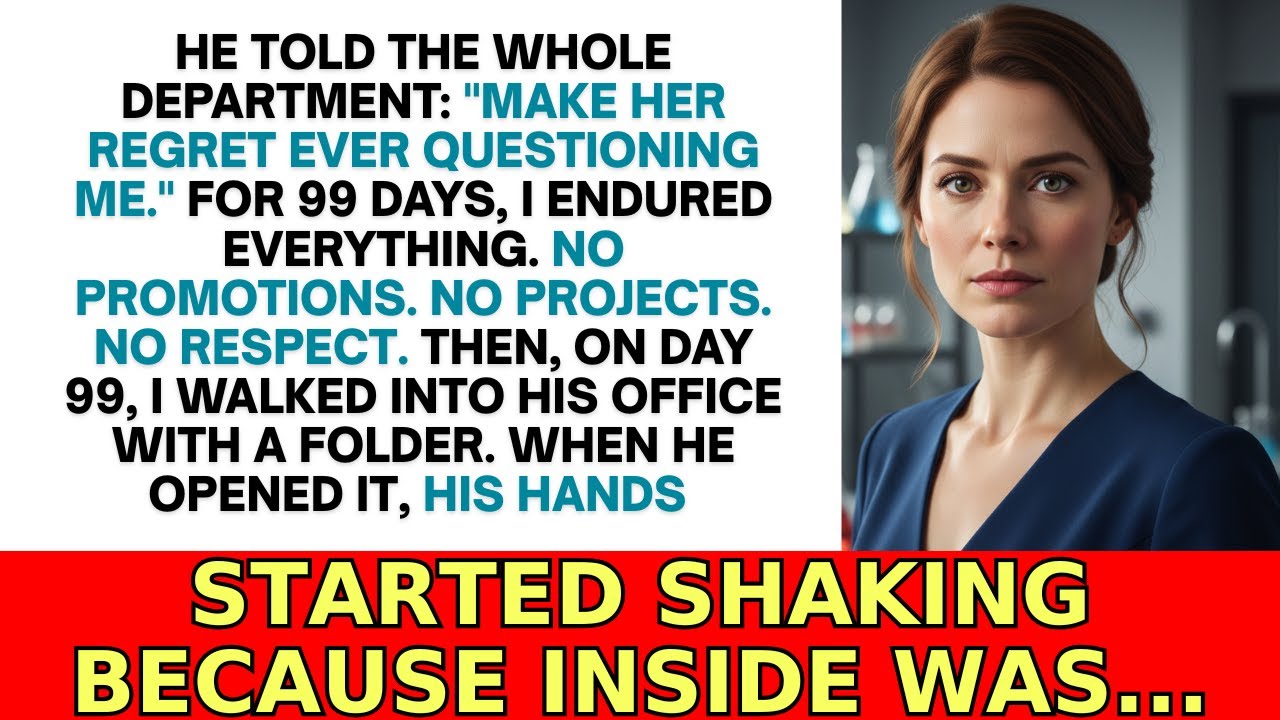 Мой начальник сказал: «Накажите ее на 100 дней», но на 99-й день я вошла в его кабинет с...