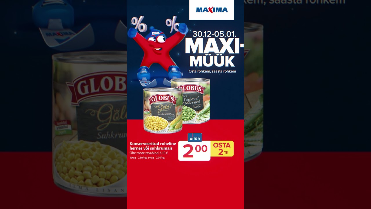 Maxima Maximyyk 15s W01 YTP EE 2