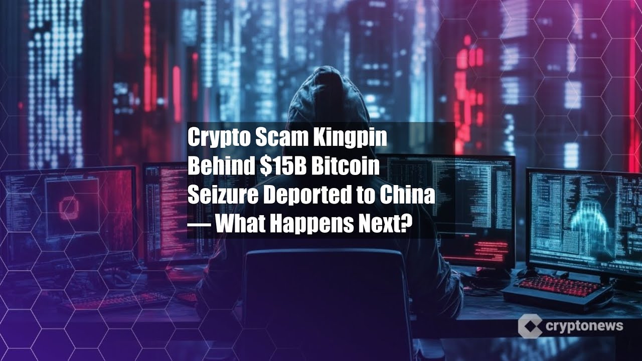 Crypto Scam Kingpin Behind $15B Bitcoin Seizure Deported to China - YouTube