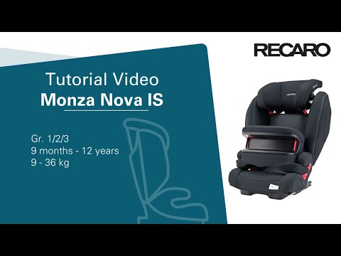 RECARO Monza Nova IS: How to install the child seat correctly