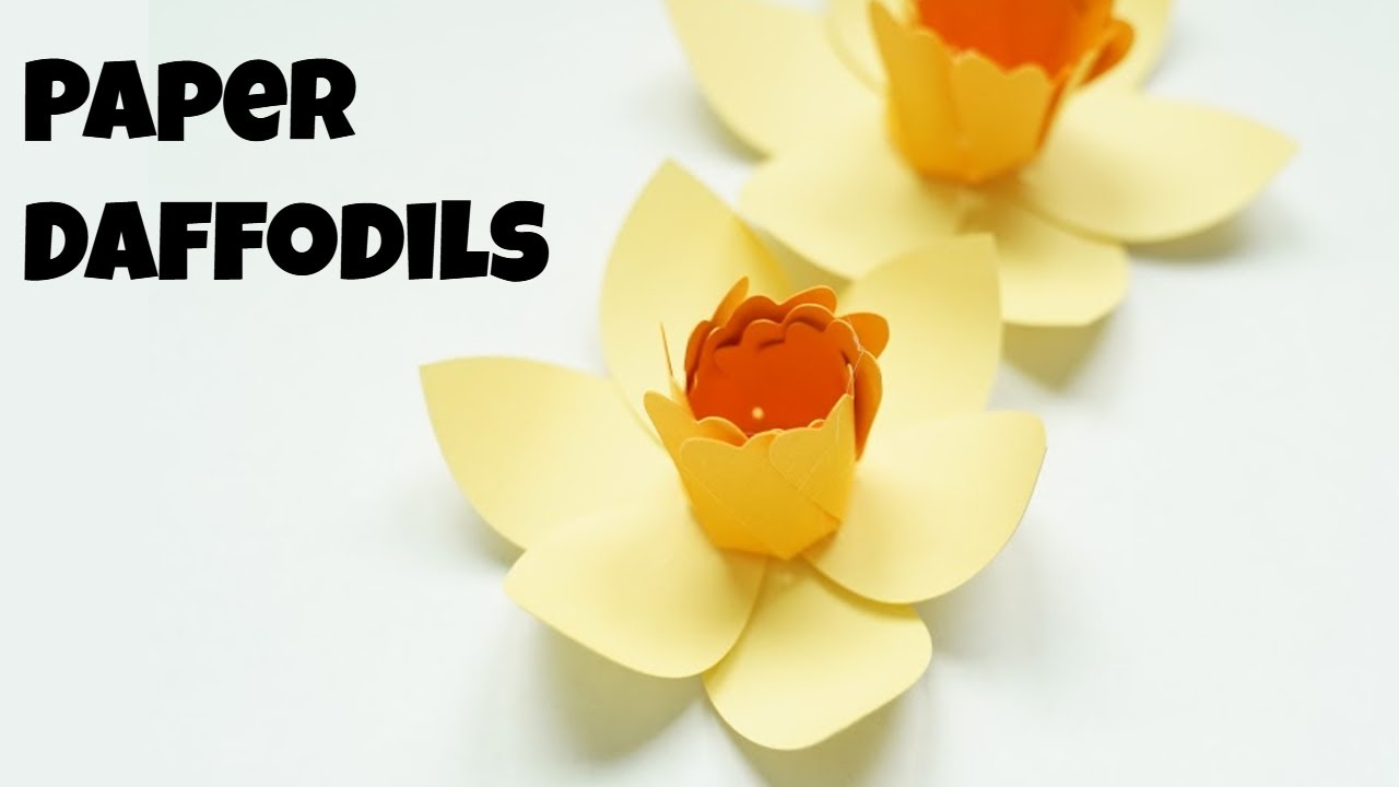 Download Paper Daffodil Tutorial And Templates