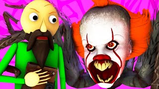 Baldi Vs Pennywise 4 Became A Spider It 2 Horror 3D Animation