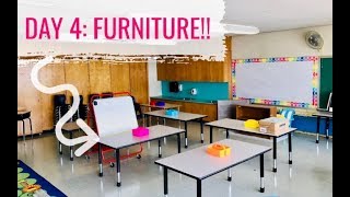 CLASSROOM SET UP | Day 4