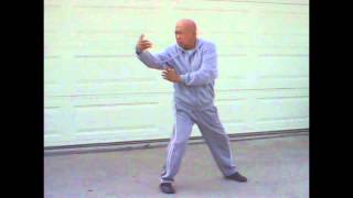 24 Forms   Step # 21-Augmented right swordhand block