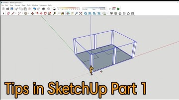How To Make A Perspective Plan Using Sketchup For Beginners | Tagalog Tutorial