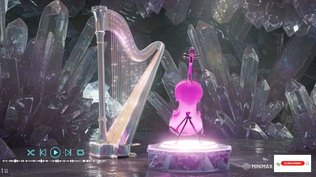 💫 Inner Peace with Devotional Music | Harp Arpeggios with Sacred Violin Whispers