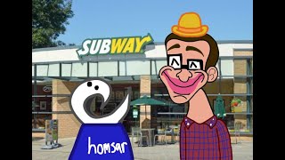 Homsar Goes To Subway