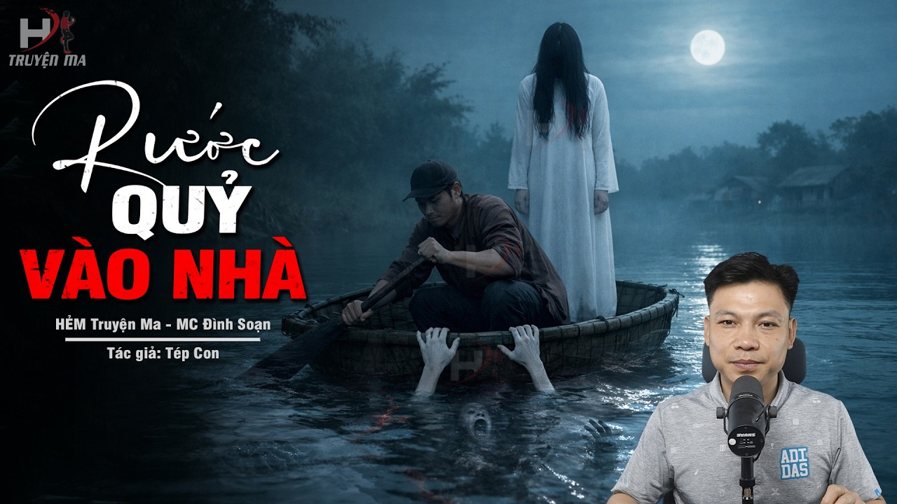 Đọc Truyện Ma: RƯỚC QUỶ VÀO NHÀ – Vớt Người Chết Đuối Dưới Cầu Đá Ma Da Theo Về Nhà MC Đình Soạn Kể