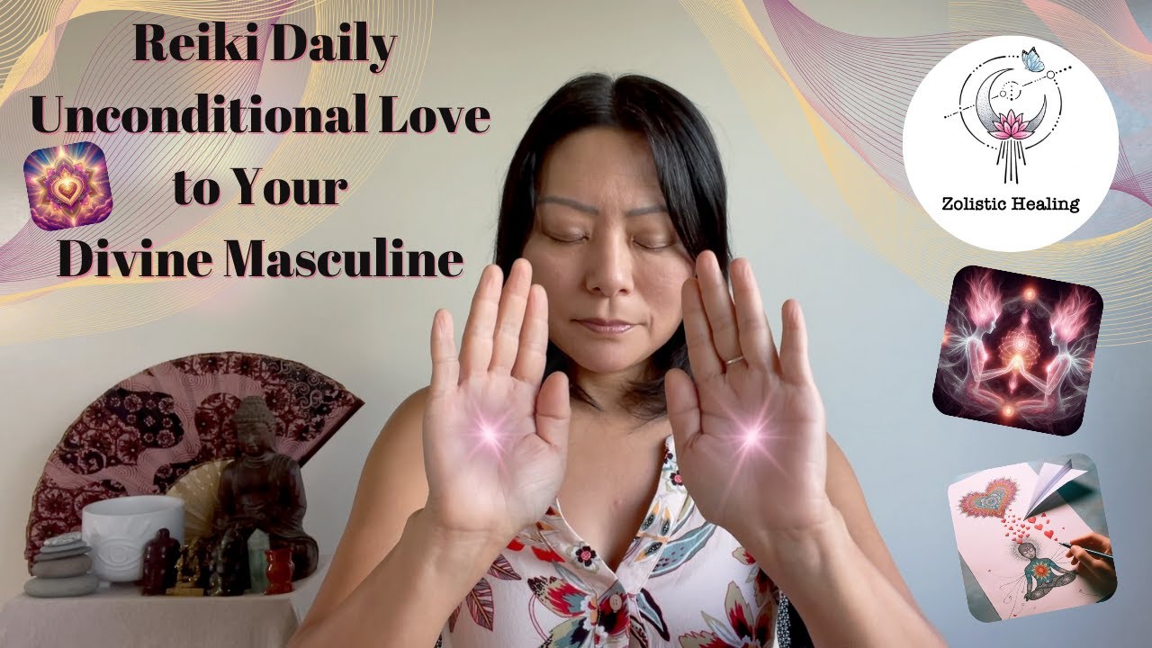Daily Unconditional Love to Your Divine Masculine 💕 | Twin Flame | Reiki Energy & Sound Healing