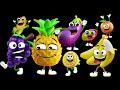 Alphabet Phonics Song 🎵 | A for Apple 🍎 | Fun Fruit Learning | Dancing Fruit and Funky Veggies