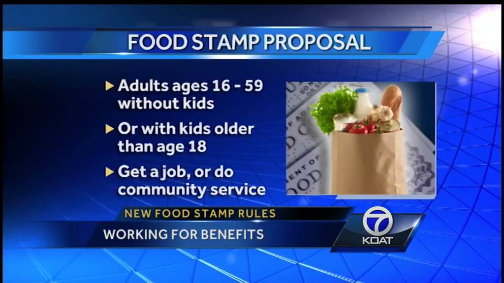 New Food Stamp Rules YouTube