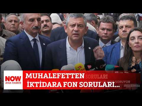 Muhalefetten iktidara fon soruları...18 Eylül 2026 Ozan Gündoğdu ile NOW Ana Haber