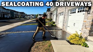 This Project Was No Joke | Sealcoating Full Neighborhood