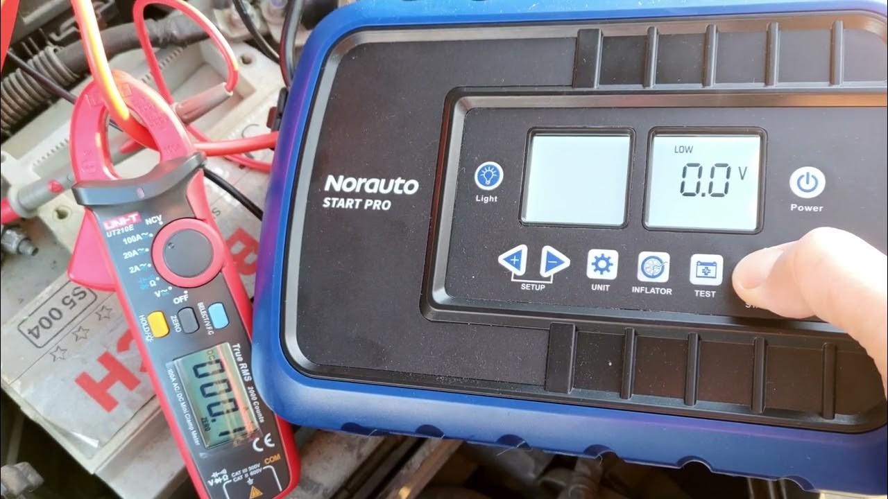 Car Jump Starter - Start Pro Norauto - akumulator głęboko rozładowany