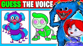 Guess the VOICE!? Poppy Playtime Chapter 2 QUIZ with Huggy Wuggy