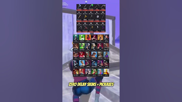 These Fortnite Skins + Pickaxes Will Give You 0 Delay!
