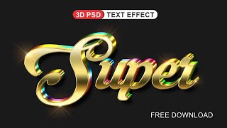 How to make 3D Text Effect | Graphics Design | Free Download | Page - 387