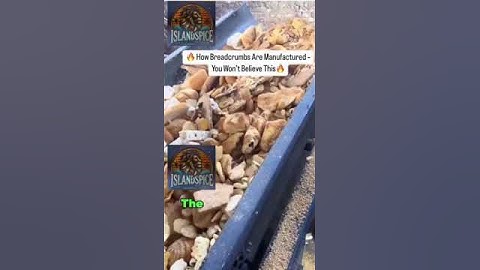 this how they make bread crumbs