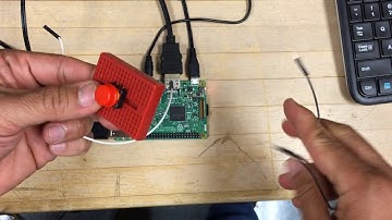 Connecting a button for a Google Home Clone with the Raspberry Pi
