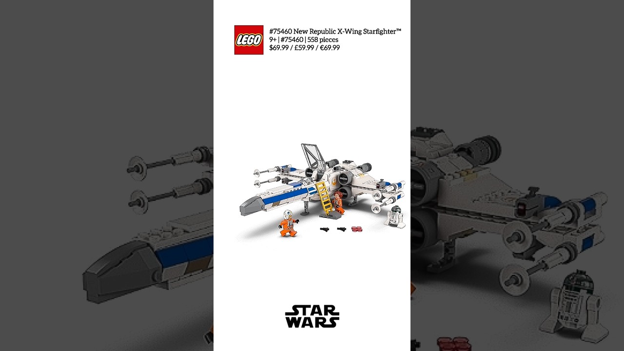 75460 New Republic X-Wing Starfighter - YouTube