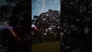 light saber duelling
