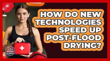 How Do New Technologies Speed Up Post-flood Drying? - Your Emergency Planner