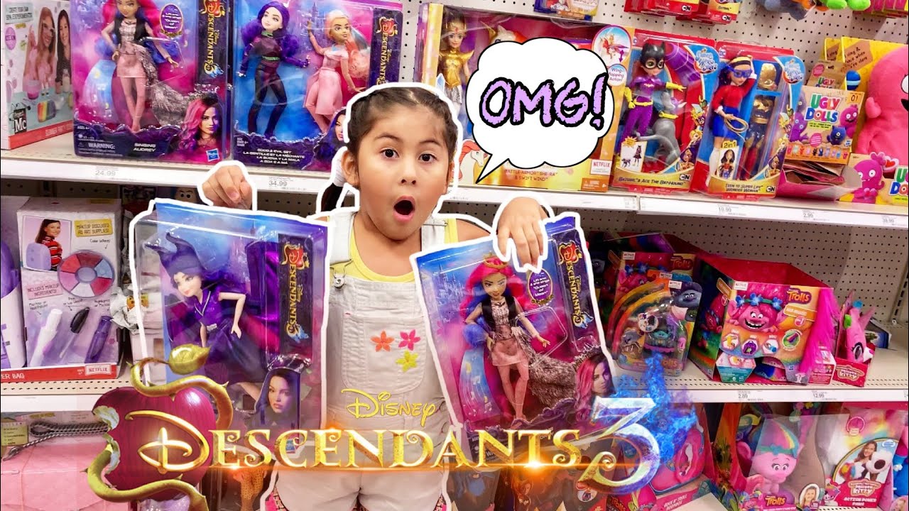 Descendants 3 Trailer Doll Story Series 🔮 🍎🐚 🔥 