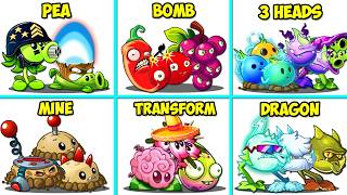Random 25 Team Plants Vs All Zombies - Who Will Win? - Pvz 2 Team Plant vs Team Plant screenshot 1