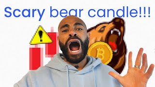 BITCOIN BIG BEARISH WEEKLY CANDLE!!! WHAT NOW?!