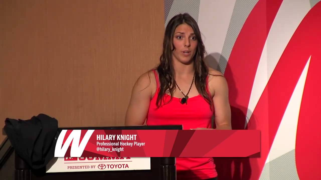 "Strong Is Beautiful" Hilary Knight talks about how playing hocke...