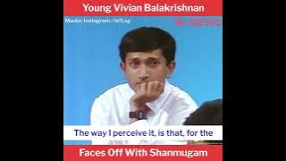 Young Vivian Balakrishnan Faces Off With Shanmugam