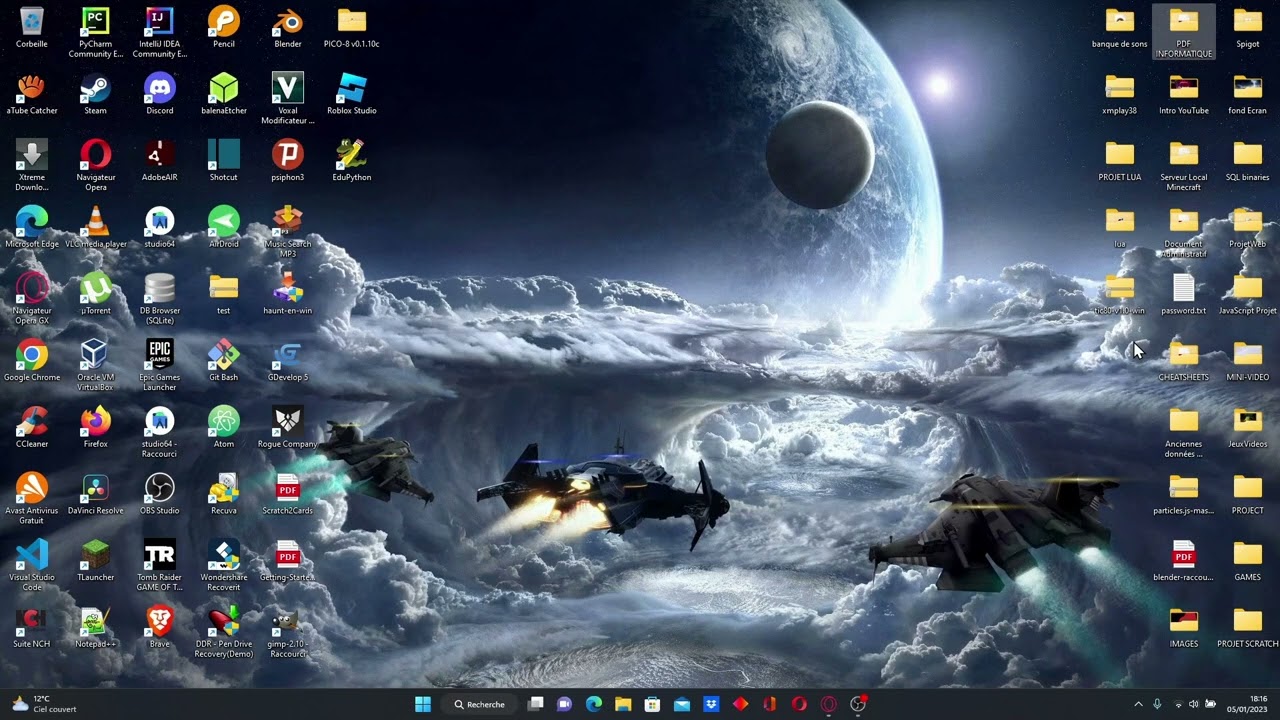 COMMENT CHANGER LES ICONES💈 DE BUREAU WINDOWS 11
