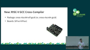 openSUSE Conference 2018 - Cross-compilers for lizards, two years later