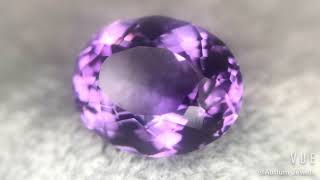 G064 Amethyst Oval 11.9Ct Customisable, Singapore, Purple Gemstone, Quartz, Semi Precious, Amethyst