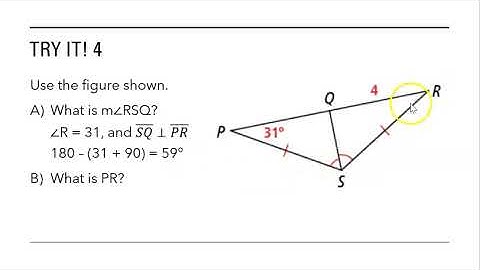 Lesson 4-2 Isosceles and Equilateral Triangles SG - Video 2