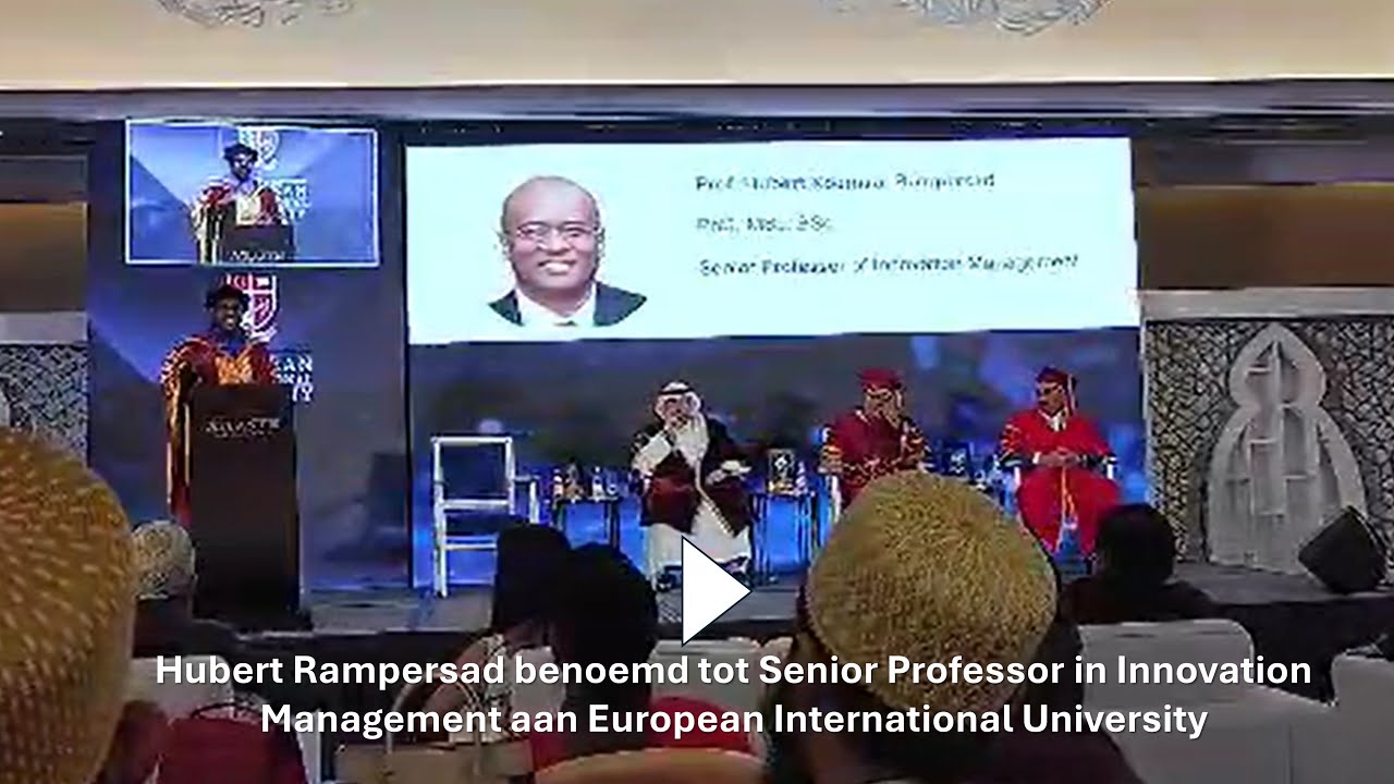 Hubert Rampersad Senior Professor in Innovation Management aan European ...