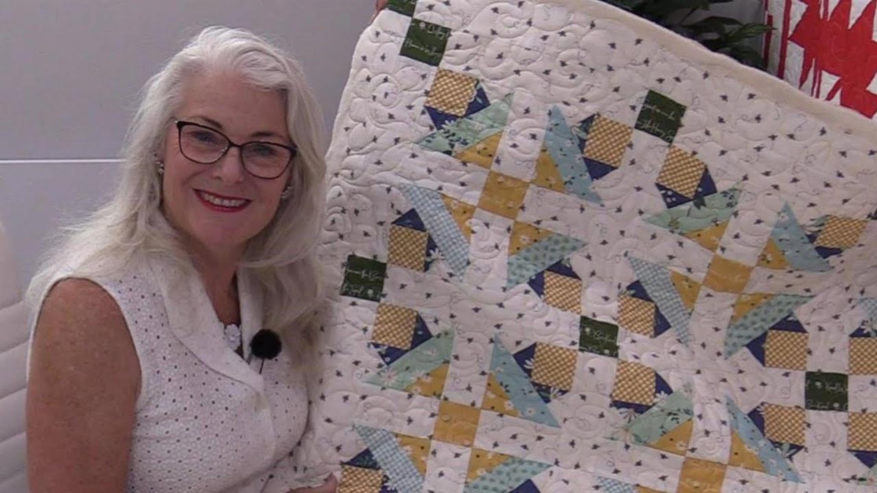 Free Motion Quilting: How to Use Candy Cotton Template By Dabline 