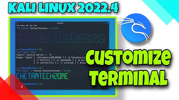 CUSTOMISE TERMINAL | KALI LINUX 2022.4 | EASY STEPS