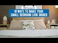 10 Ways to Make Your Small Bedroom Look Bigger | MF Home TV